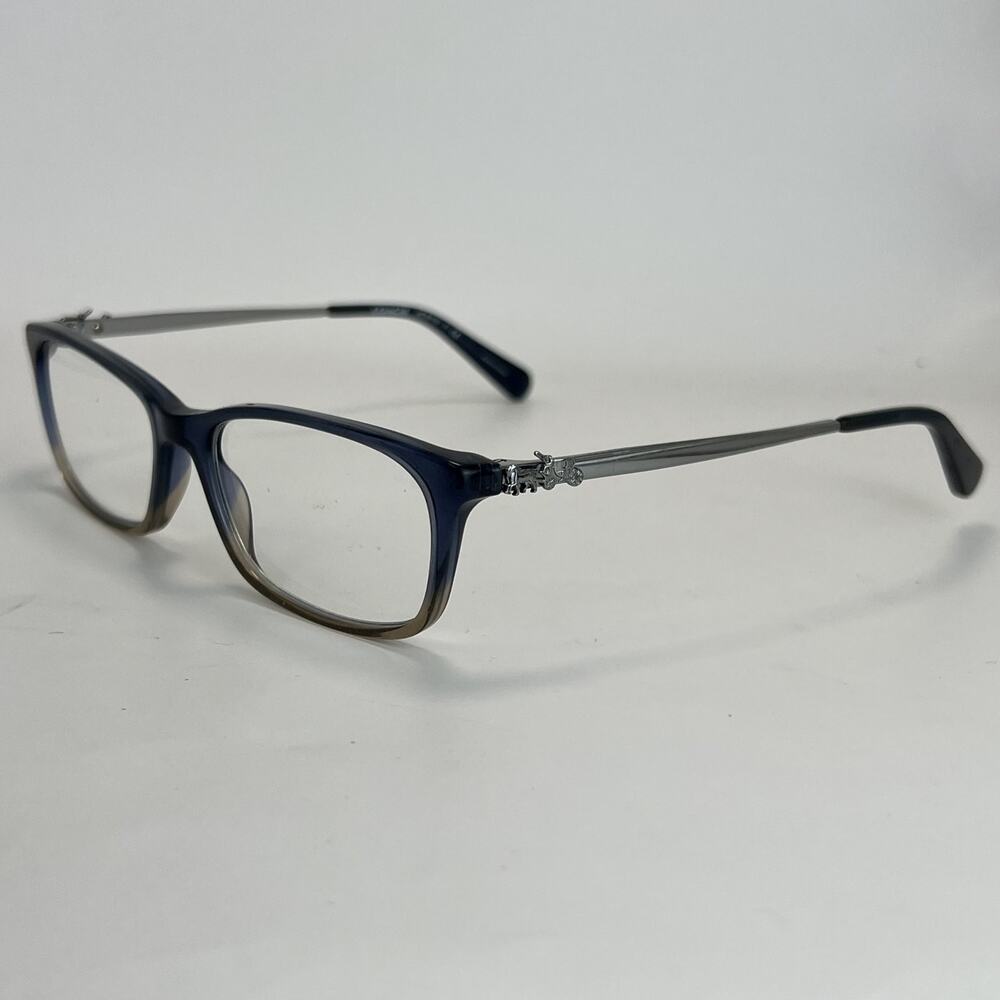 COACH Eyeglasses HC 6110 5489 52-16-140 Denim Taupe Glitter *FRAMES ONLY*
